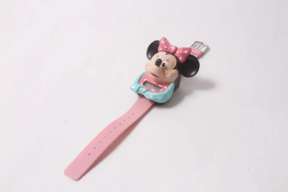 1990s Disney Minnie Mouse Talking Time Watch by Sounds Fun ~ 260806-WH 528
